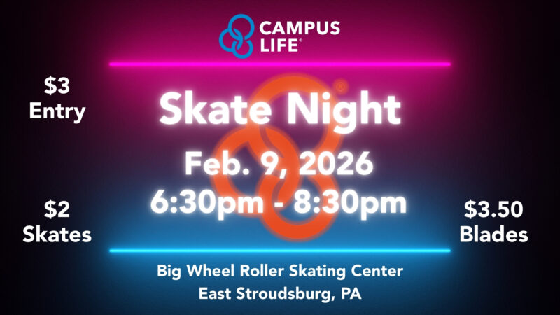 Campus life, YFC, Youth For Christ, Skate Night, Roller Skating